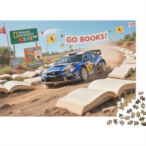 Race Car1000 Erwachsene Puzzleteile, DIY Erwachsene Und Kinder Intellektuelle Bildung Spielzeug Sammlung, 1000 Moderne Wohndekoration Puzzleteile1000pcs (75x50cm) von ZZVRMCYLD