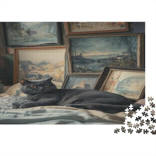 Sleeping Cat1000 Präzise Geschnittene Puzzleteile Für Erwachsene Altersgruppen Sind 1000 Puzzleteile1000pcs (75x50cm) von ZZVRMCYLD