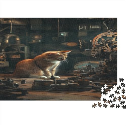 Sleeping Cat1000 Teile des Erwachsenenpuzzles, 1000 Stücke des Erwachsenenpuzzles, Bildungspuzzle, Heimdekoration Puzzle, 1000 Stücke1000pcs (75x50cm) von ZZVRMCYLD