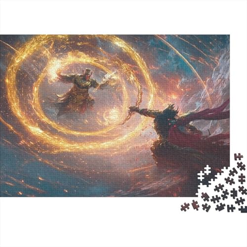 Sun WuKong1000 Erwachsenes Puzzle,Chinese Mythology 1000 Puzzle Pädagogisches Spiel, Heimdekoration Puzzle1000pcs (75x50cm) von ZZVRMCYLD