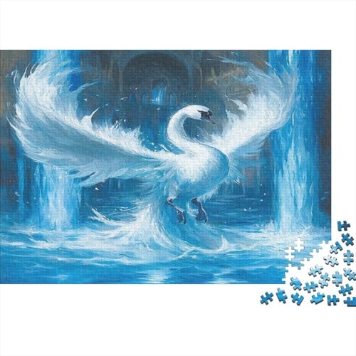 Swan1000 Erwachsene Puzzles/Family Fun Puzzles 1000 Erwachsene Geschenke1000pcs (75x50cm) von ZZVRMCYLD
