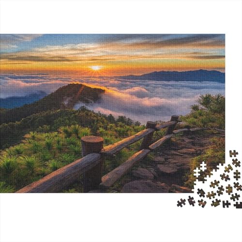 The Great Wall of China in Spring1000 Erwachsene Puzzleteile, DIY Erwachsene Und Kinder Intellektuelle Bildung Spielzeug Sammlung, 1000 Moderne Wohndekoration Puzzleteile1000pcs (75x50cm) von ZZVRMCYLD