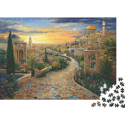 The Holy City1000-Stücke Von Erwachsenen- Und Kinderspielzeug, Jerusalem City of David ZionPuzzle-Spiele, Bildungsspiele, Stressabbau, Wohndekoration-Puzzle, Hochwertige Und Langlebige 1000-Stücke1000 The Holy City1000-Stücke Von Erwachsenen- Und Kinderspielzeug, Jerusalem City of David ZionPuzzle-Spiele, Bildungsspiele, Stressabbau, Wohndekoration-Puzzle, Hochwertige Und Langlebige 1000-Stücke1000 von ZZVRMCYLD
