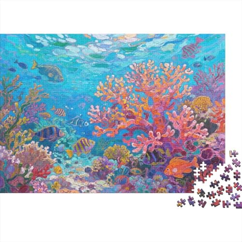 Underwater World1000 Erwachsene Puzzleteile, AnimalDIY Erwachsene Und Kinder Intellektuelle Bildung Spielzeug Sammlung, 1000 Moderne Wohndekoration Puzzleteile1000pcs (75x50cm) von ZZVRMCYLD