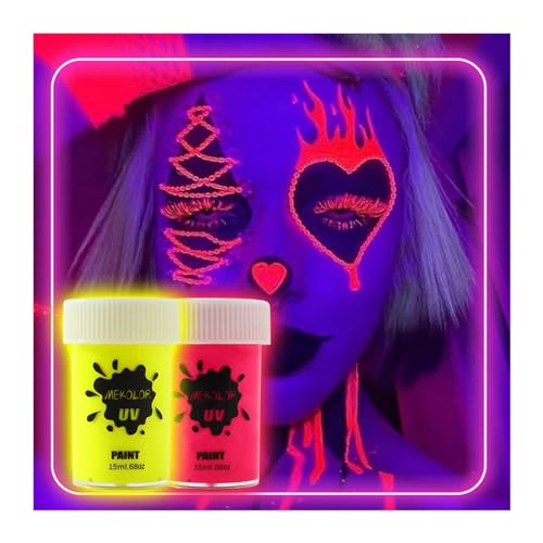 Face Paint Fluoreszierende Aquarellpaste for Feiertage, Körperbemalung, Fluoreszierende Körper- und Gesichtsbemalung Bodypaint Face Paint Fluoreszierende Aquarellpaste for Feiertage, Körperbemalung, Fluoreszierende Körper- und Gesichtsbemalung Bodypaint von ZZlei2yu-12