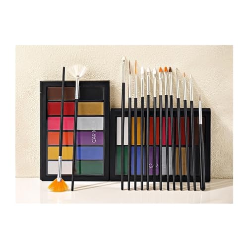Face Paint Körperbemalung, Gesichtsbemalung for Feiertage, kreative Make-up-Cos-Ölfarbenpaste Bodypaint Face Paint Körperbemalung, Gesichtsbemalung for Feiertage, kreative Make-up-Cos-Ölfarbenpaste Bodypaint von ZZlei2yu-12