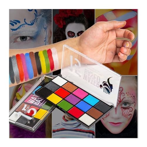 Face Paint Körperbemalung, Körperbemalung, Körperbemalung, Halloween- und Weihnachtsbemalung Bodypaint von ZZlei2yu-12