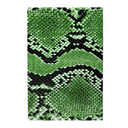 Grünes Schlangenleder-Druck-Puzzle, 1000 Teile, Holz-Puzzle, personalisiertes Puzzle, Familienspiel von ZaKhs
