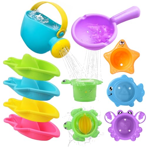 Badewannenspielzeug ab 1 2 3 4 Jahre,10 Stück Wasserspielzeug Kinder,Badespielzeug Baby,Pool Spielzeug Geschenk für Mädchen Junge Badewannenspielzeug ab 1 2 3 4 Jahre,10 Stück Wasserspielzeug Kinder,Badespielzeug Baby,Pool Spielzeug Geschenk für Mädchen Junge von Zabatoco