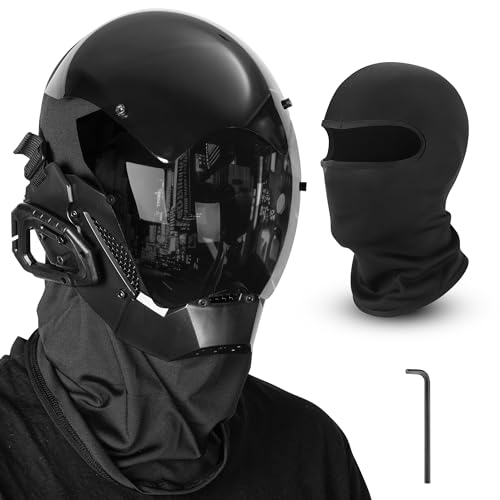 Zadin Coole Cyberpunk Maske Kostüm Halloween Einstellbare Daft Punk Helm Cosplay Rave Futuristische Maske Zadin Coole Cyberpunk Maske Kostüm Halloween Einstellbare Daft Punk Helm Cosplay Rave Futuristische Maske von Zadin