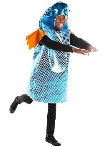 Zadin Fischkostüm, lustiges Meerestier – Funky Fisherman's Halloween Fischkostüm: Reel in the Laughter by the Sea! – Erwachsene Einheitsgröße Unisex, Blau, Universal Size Zadin Fischkostüm, lustiges Meerestier – Funky Fisherman's Halloween Fischkostüm: Reel in the Laughter by the Sea! – Erwachsene Einheitsgröße Unisex, Blau, Universal Size von Zadin