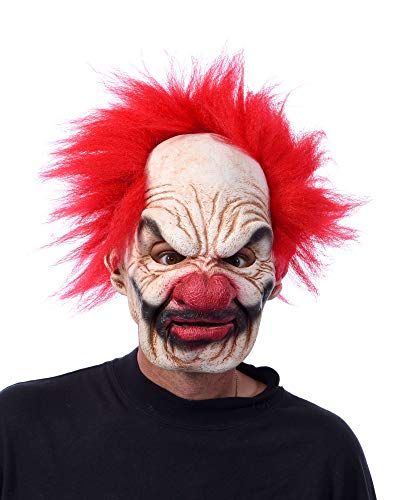 Clown-Maske Latex Satánico von Zagone Studios