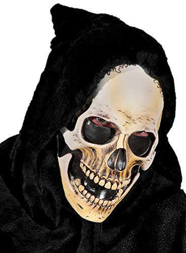 Zagone Studios Herren Kapuzenpullover Grim Skull - - Einheitsgröße Für Erwachsene von Zagone Studios