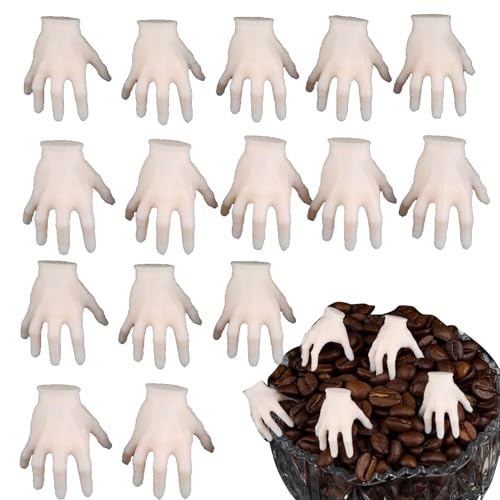 Zahoken Gruselige Halloween Hände - Falsche Menschliche Skelett Hände Für Halloween Zombie Party Terror Gruselige Requisiten,15 Stück Mini Deko Figuren Für Feiertagstisch Party Dekoration Gruselhaus Zahoken Gruselige Halloween Hände - Falsche Menschliche Skelett Hände Für Halloween Zombie Party Terror Gruselige Requisiten,15 Stück Mini Deko Figuren Für Feiertagstisch Party Dekoration Gruselhaus von Zahoken