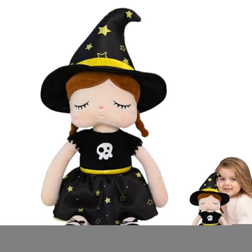 Zahoken Halloween Plüsch - Hexen Stoffpuppe - Figuren Festliche Weiche Dekoration Für Zuhause Halloween Kinder Spielzeit Innendekoration von Zahoken