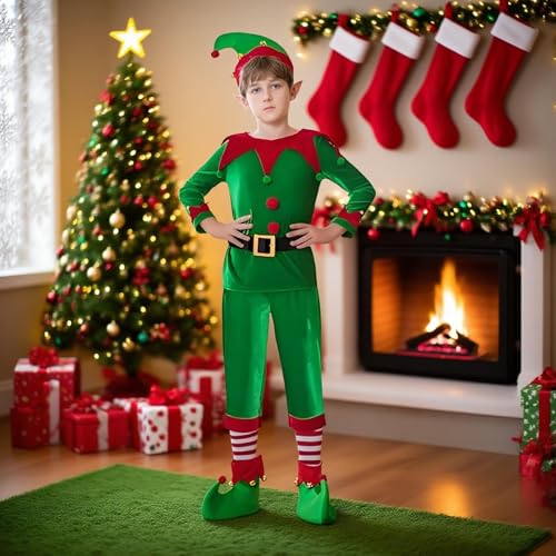 Zahoken Weihnachtskostüm für | Verkleidung als Weihnachtsmanns - Rollenspiel Kostüm Für Zu Weihnachten Für Themenparty Theateraufführung Und Fotoshooting von Zahoken
