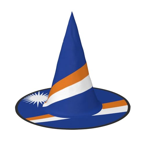 Zaixiansj Halloween-Hexenhut, Marshallinseln, Flagge, Kopfbedeckung, Erwachsene, gruseliger Hut, Festival-Kopfbedeckung Zaixiansj Halloween-Hexenhut, Marshallinseln, Flagge, Kopfbedeckung, Erwachsene, gruseliger Hut, Festival-Kopfbedeckung von Zaixiansj
