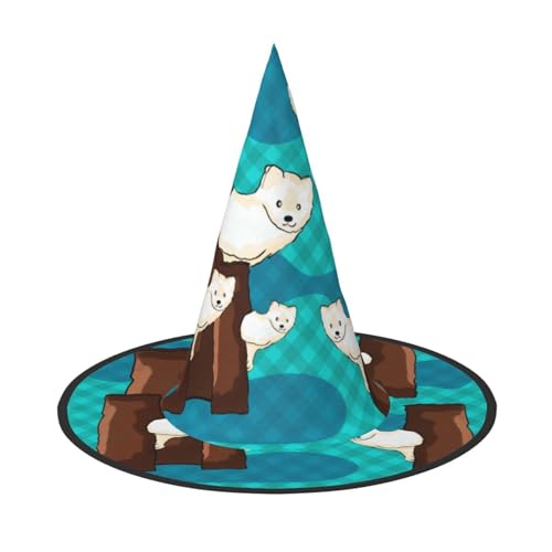 Zaixiansj Halloween-Hexenhut, niedlicher kleiner Waschbär-Druck, Kostüm, Kopfbedeckung, Erwachsene, gruseliger Hut, Festival-Kopfbedeckung Zaixiansj Halloween-Hexenhut, niedlicher kleiner Waschbär-Druck, Kostüm, Kopfbedeckung, Erwachsene, gruseliger Hut, Festival-Kopfbedeckung von Zaixiansj