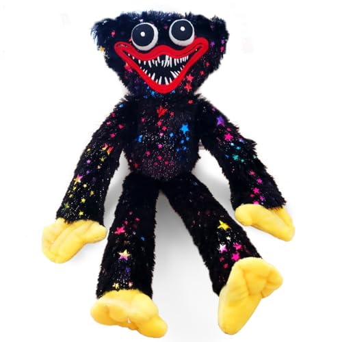 Plüschtier Monster Schwarz, Horrorspiel Kuscheltier Plush 40cm, Stofftier Plüsch Puppe Geschenk für Kinder Erwachsen von Zaloife