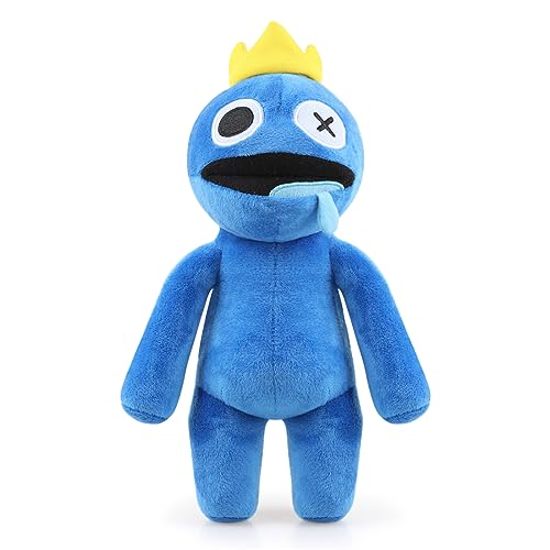 Plüschtier Rainbow Monster Blau, 30cm Horrorspiel Kuscheltier Plush, Stofftier Rainbow Plüsch Puppe Geschenk für Kinder Erwachsen von Zaloife