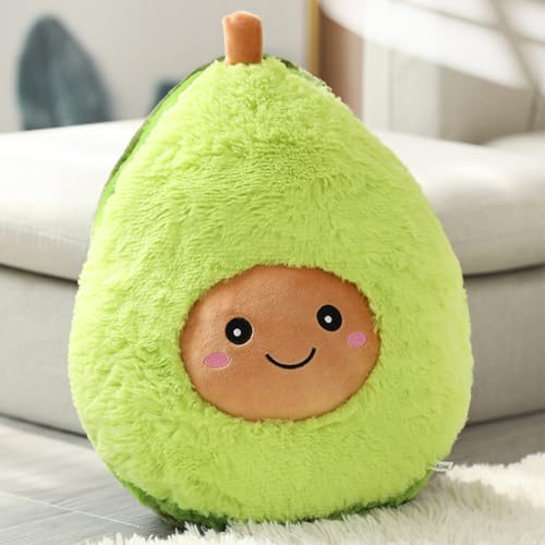 Zaloife Avocado Kuscheltier, Niedlich Avocado Kissen 20cm, Weiches PlüSchkissen, Sofa-RüCkenkissen, Weiches Stofftier Kopfkissen, PlüSchpuppe, Avocado Geschenke, Geschenk Zum Kindergeburtstag Zaloife Avocado Kuscheltier, Niedlich Avocado Kissen 20cm, Weiches PlüSchkissen, Sofa-RüCkenkissen, Weiches Stofftier Kopfkissen, PlüSchpuppe, Avocado Geschenke, Geschenk Zum Kindergeburtstag von Zaloife