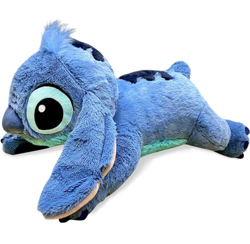 Zaloife Kuscheltier Blau, Plüschtier Blau 40 cm, Stofftier Blau, Plüsch Kissen Puppe Geschenk für Fans Kinder von Zaloife
