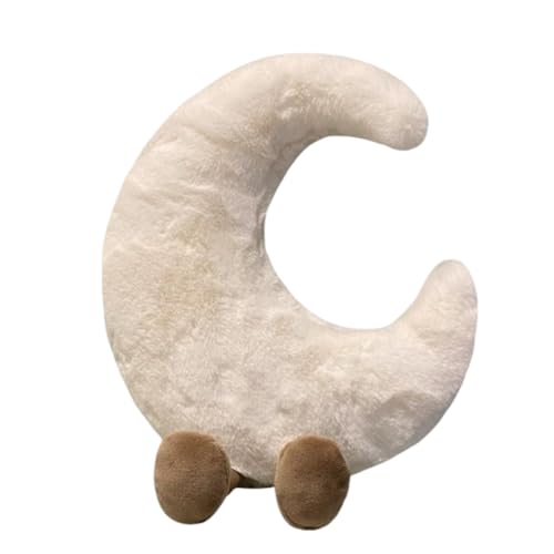 Zaloife Kuscheltier Mond, Plüschtier Mond 30cm, Mond Stofftier Wurfkissen, Mond Plüsch Kissen Puppe Geburtstage Party Festival Geschenk für Mädchen Jungen Kinder Fans Zaloife Kuscheltier Mond, Plüschtier Mond 30cm, Mond Stofftier Wurfkissen, Mond Plüsch Kissen Puppe Geburtstage Party Festival Geschenk für Mädchen Jungen Kinder Fans von Zaloife