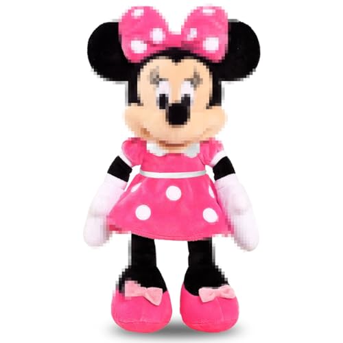 Zaloife Kuscheltier Mouse Rosa, Plüschtier Maus 35 cm, Stofftier Mouse, Plüsch Kissen Puppe Geschenk für Fans Kinder von Zaloife