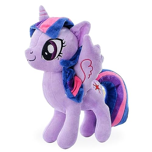 Zaloife Pferd Plüschtier, Stofftier Pony Regenbogen 20cm, Kuscheltier Pferd Plush, Lila Pferd Lustiges Plüsch Puppe Geschenk für Kinder von Zaloife