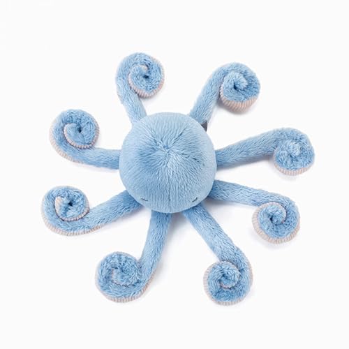 Zaloife Plüschtier Krake Plüschtier Oktopus, Stofftier Oktopus Stofftier Krake, Kuscheltier Krake Oktopus Plush Kissen, Lustiges Plüsch Puppe Geschenk für Kinder, Blau von Zaloife