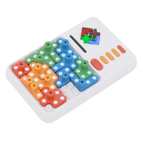Superblock Puzzle-Spielekonsole,1030 Spielebenen Labyrinth-Spiel,Sechs Modi,Verschiedene Tarbige Bausteine,Iogisches Denken Trainieren,Ungen/Mädchen von Zalydala