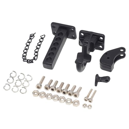 Zambuph 1/10 RC Crawler Modellautos Drop Hitch Receiver Auto Styling Abschlepphaken Rennfahrzeugzubehör Upgrade Teil, Schwarz Zambuph 1/10 RC Crawler Modellautos Drop Hitch Receiver Auto Styling Abschlepphaken Rennfahrzeugzubehör Upgrade Teil, Schwarz von Zambuph