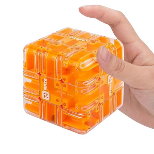 Großer Labyrinth-3D-Labyrinthwürfel – Spannendes Denkspiel, 3D-Gehirnlabyrinthspiele, Interaktiver 3D-Puzzlewürfel Zum Stressabbau Und Zur Entwicklung Der Logik Großer Labyrinth-3D-Labyrinthwürfel – Spannendes Denkspiel, 3D-Gehirnlabyrinthspiele, Interaktiver 3D-Puzzlewürfel Zum Stressabbau Und Zur Entwicklung Der Logik von Zankie