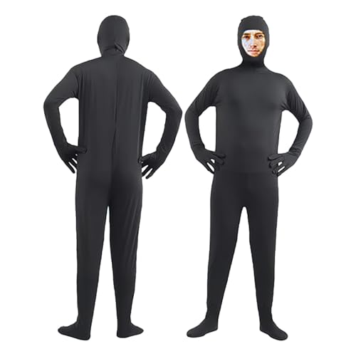 Ganzkörperanzug Damen Grün, Ganzkörperanzug Damen Herren Unsichtbarer Ganzkörper Kostüm Bodysuit Unisex Zentai Suit Jumpsuit Open Face Faschingskostüme Einteilige Cosplay Overall Karneval Kostüm Ganzkörperanzug Damen Grün, Ganzkörperanzug Damen Herren Unsichtbarer Ganzkörper Kostüm Bodysuit Unisex Zentai Suit Jumpsuit Open Face Faschingskostüme Einteilige Cosplay Overall Karneval Kostüm von Zannycn