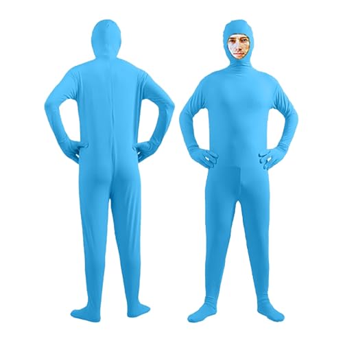 Ganzkörperanzug Damen Grün, Ganzkörperanzug Damen Herren Unsichtbarer Ganzkörper Kostüm Bodysuit Unisex Zentai Suit Jumpsuit Open Face Faschingskostüme Einteilige Cosplay Overall Karneval Kostüm Ganzkörperanzug Damen Grün, Ganzkörperanzug Damen Herren Unsichtbarer Ganzkörper Kostüm Bodysuit Unisex Zentai Suit Jumpsuit Open Face Faschingskostüme Einteilige Cosplay Overall Karneval Kostüm von Zannycn