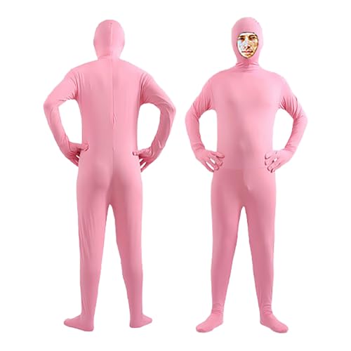 Ganzkörperanzug Damen Lustig, Ganzkörperanzug Damen Herren Unsichtbarer Ganzkörper Kostüm Bodysuit Unisex Zentai Suit Jumpsuit Open Face Faschingskostüme Einteilige Cosplay Overall Karneval Kostüm Ganzkörperanzug Damen Lustig, Ganzkörperanzug Damen Herren Unsichtbarer Ganzkörper Kostüm Bodysuit Unisex Zentai Suit Jumpsuit Open Face Faschingskostüme Einteilige Cosplay Overall Karneval Kostüm von Zannycn