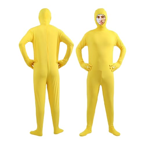 Ganzkörperanzug Damen Orange, Ganzkörperanzug Damen Herren Unsichtbarer Ganzkörper Kostüm Bodysuit Unisex Zentai Suit Jumpsuit Open Face Faschingskostüme Einteilige Cosplay Overall Karneval Kostüm Ganzkörperanzug Damen Orange, Ganzkörperanzug Damen Herren Unsichtbarer Ganzkörper Kostüm Bodysuit Unisex Zentai Suit Jumpsuit Open Face Faschingskostüme Einteilige Cosplay Overall Karneval Kostüm von Zannycn