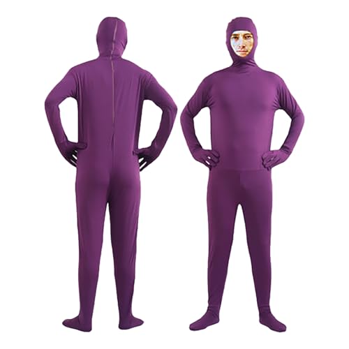 Zannycn Karneval Kostüm Herren, Ganzkörperanzug Damen Herren Unsichtbarer Ganzkörper Kostüm Bodysuit Unisex Zentai Suit Jumpsuit Open Face Faschingskostüme Einteilige Cosplay Overall Karneval Kostüm Zannycn Karneval Kostüm Herren, Ganzkörperanzug Damen Herren Unsichtbarer Ganzkörper Kostüm Bodysuit Unisex Zentai Suit Jumpsuit Open Face Faschingskostüme Einteilige Cosplay Overall Karneval Kostüm von Zannycn