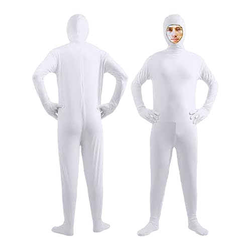 Zannycn Karneval Kostüm Herren, Ganzkörperanzug Damen Herren Unsichtbarer Ganzkörper Kostüm Bodysuit Unisex Zentai Suit Jumpsuit Open Face Faschingskostüme Einteilige Cosplay Overall Karneval Kostüm Zannycn Karneval Kostüm Herren, Ganzkörperanzug Damen Herren Unsichtbarer Ganzkörper Kostüm Bodysuit Unisex Zentai Suit Jumpsuit Open Face Faschingskostüme Einteilige Cosplay Overall Karneval Kostüm von Zannycn