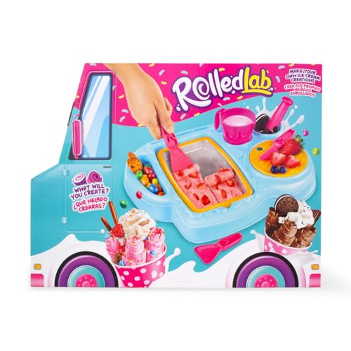 Zap Chef Food Truck Ice Cream Roll Maker Tray - DIY Rolled Ice Cream Maker Set for Kids & Adults - No Electricity Needed - Includes Tools & Compartments for Custom Flavors Zap Chef Food Truck Ice Cream Roll Maker Tray - DIY Rolled Ice Cream Maker Set for Kids & Adults - No Electricity Needed - Includes Tools & Compartments for Custom Flavors von Zap Chef