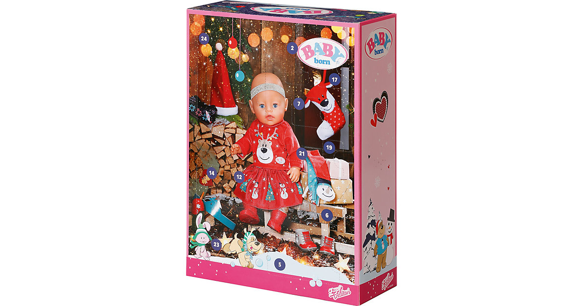 BABY born® Adventskalender bunt von Zapf Creation