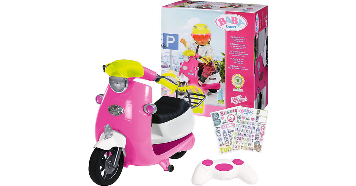 BABY born® City RC Glam-Scooter rosa von Zapf Creation