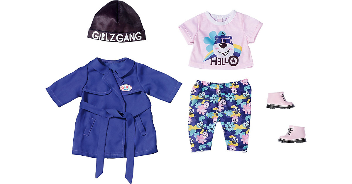 Allwetter Deluxe Outfit, 43 cm lila von Zapf Creation