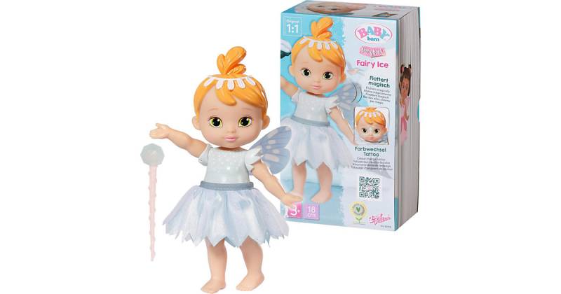 BABY born® Storybook Fairy Ice 18 cm blau von Zapf Creation