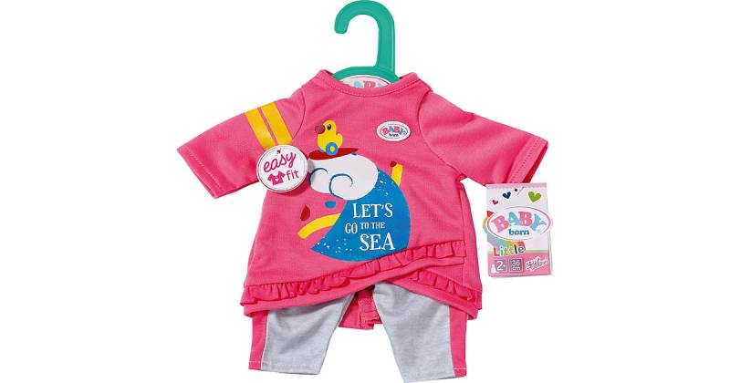 BABY born® Little Casual Outfit pink 36 cm von Zapf Creation