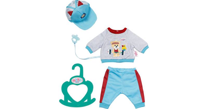 BABY born® Little Sporty Outfit blau 36 cm von Zapf Creation