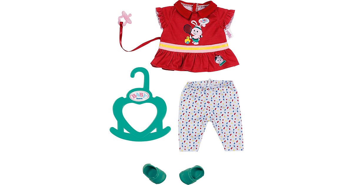 BABY born® Little Sporty Outfit rot 36 cm von Zapf Creation