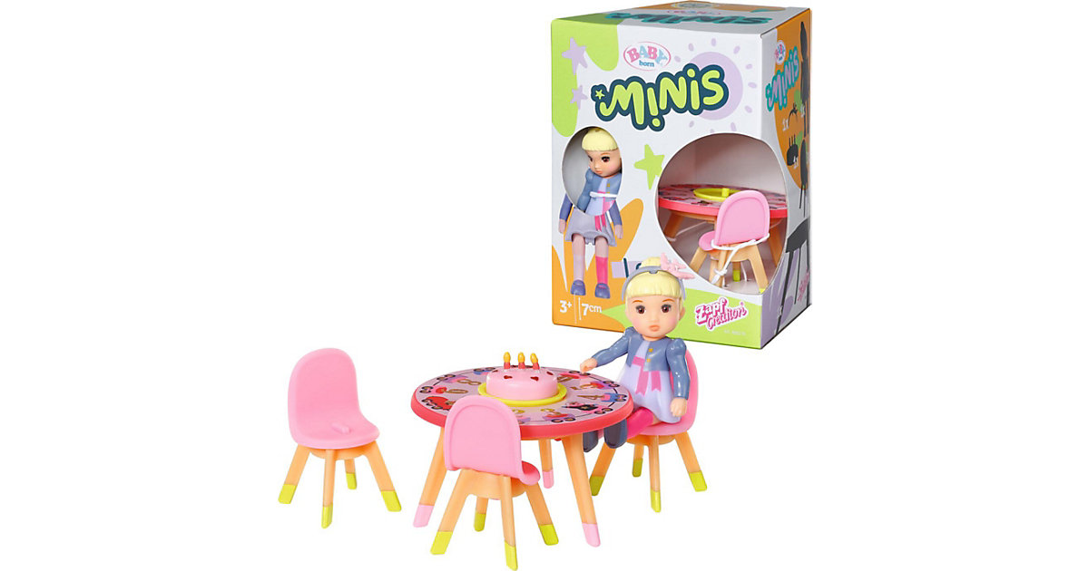 BABY born® Minis - Playset Happy Birthday bunt von Zapf Creation