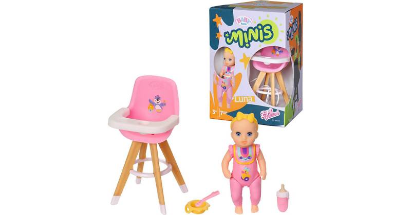 BABY born® Minis - Playset Highchair rosa Modell 1 von Zapf Creation