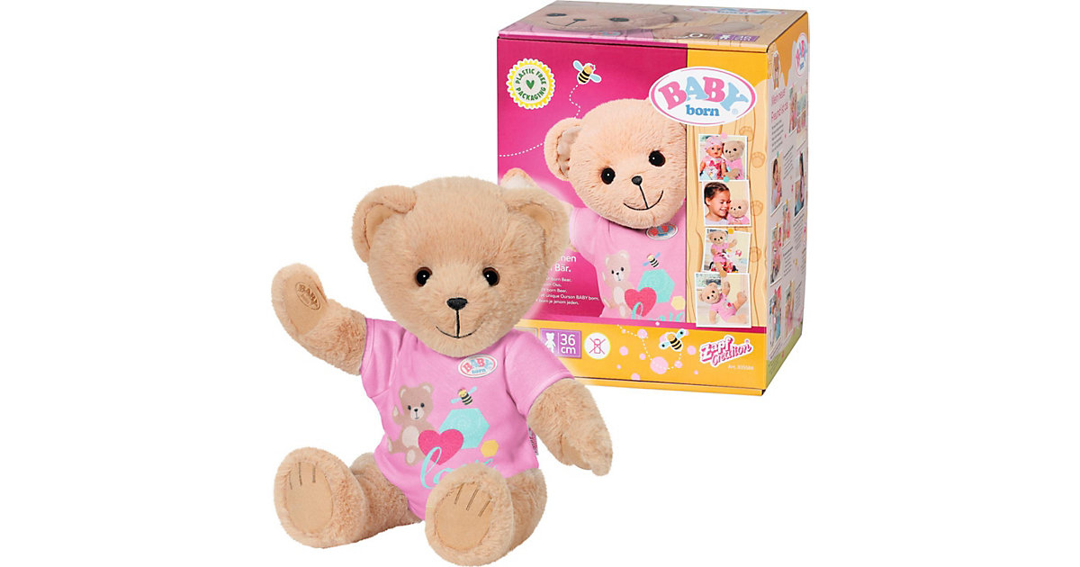 BABY born Bär, pink Gr. 36 von Zapf Creation
